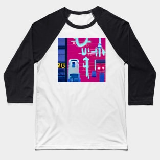 City Graffiti Baseball T-Shirt